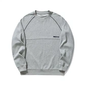 Sweatshirt Vintage Bersulam Fesyen