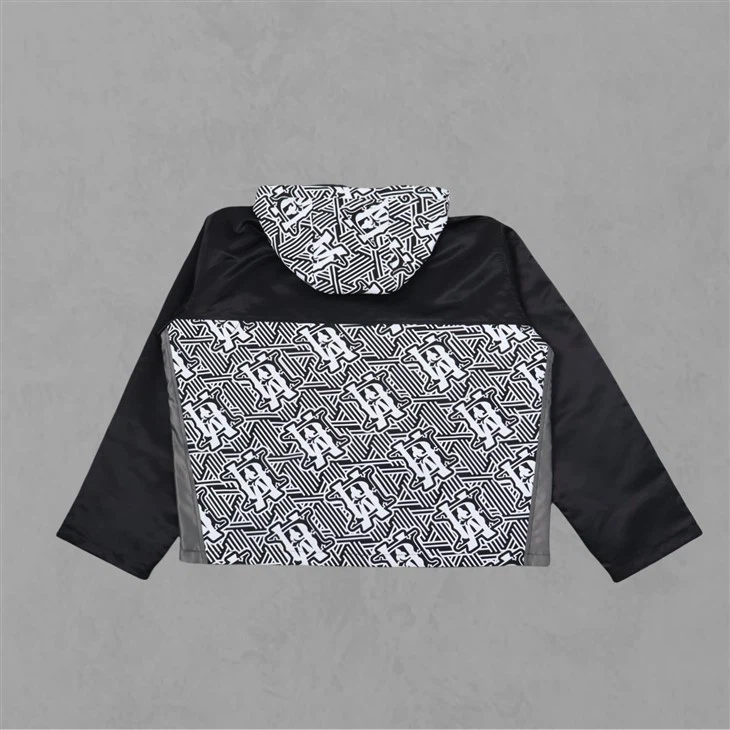 Full Dtg Jacket Oversize Patchwork